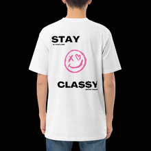 Load image into Gallery viewer, STAY CLA$$Y WH TEE