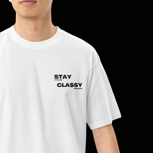 Load image into Gallery viewer, STAY CLA$$Y WH TEE