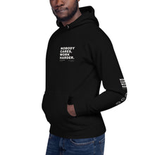 Load image into Gallery viewer, WORK HARDER PREMIUM HOODIE