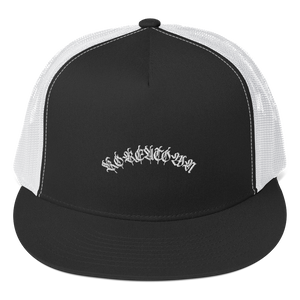 Koreatown Gothic Black Trucker Hat
